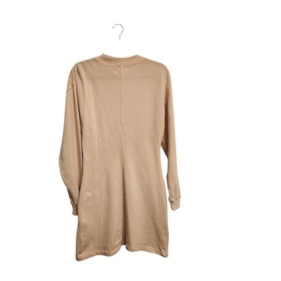 L*space Asher long sleeve mini dress twist front White sz M - Picture 7 of 8